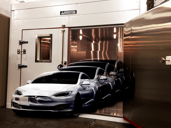 Associated Environmental Systems Drive-in Test Chamber Associated Environmental Systems Drive-in Test Chamber