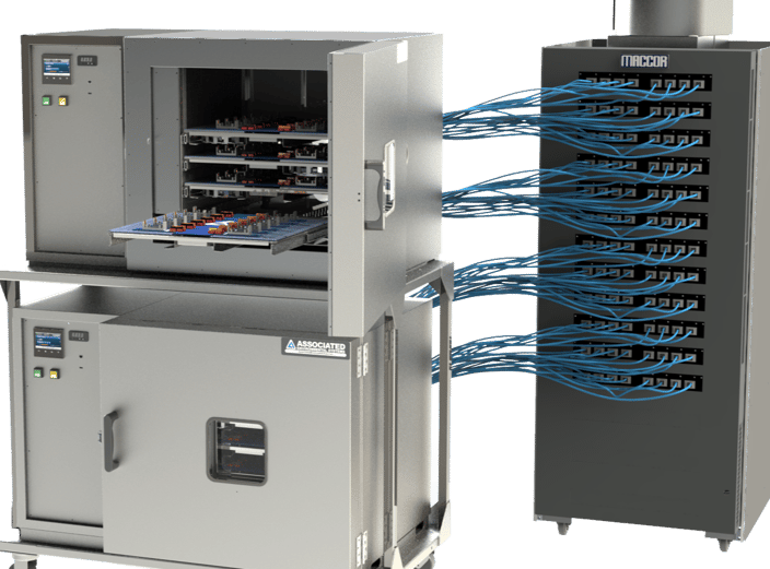 Battery Testing platform manufactured by Associated Environmental Systems