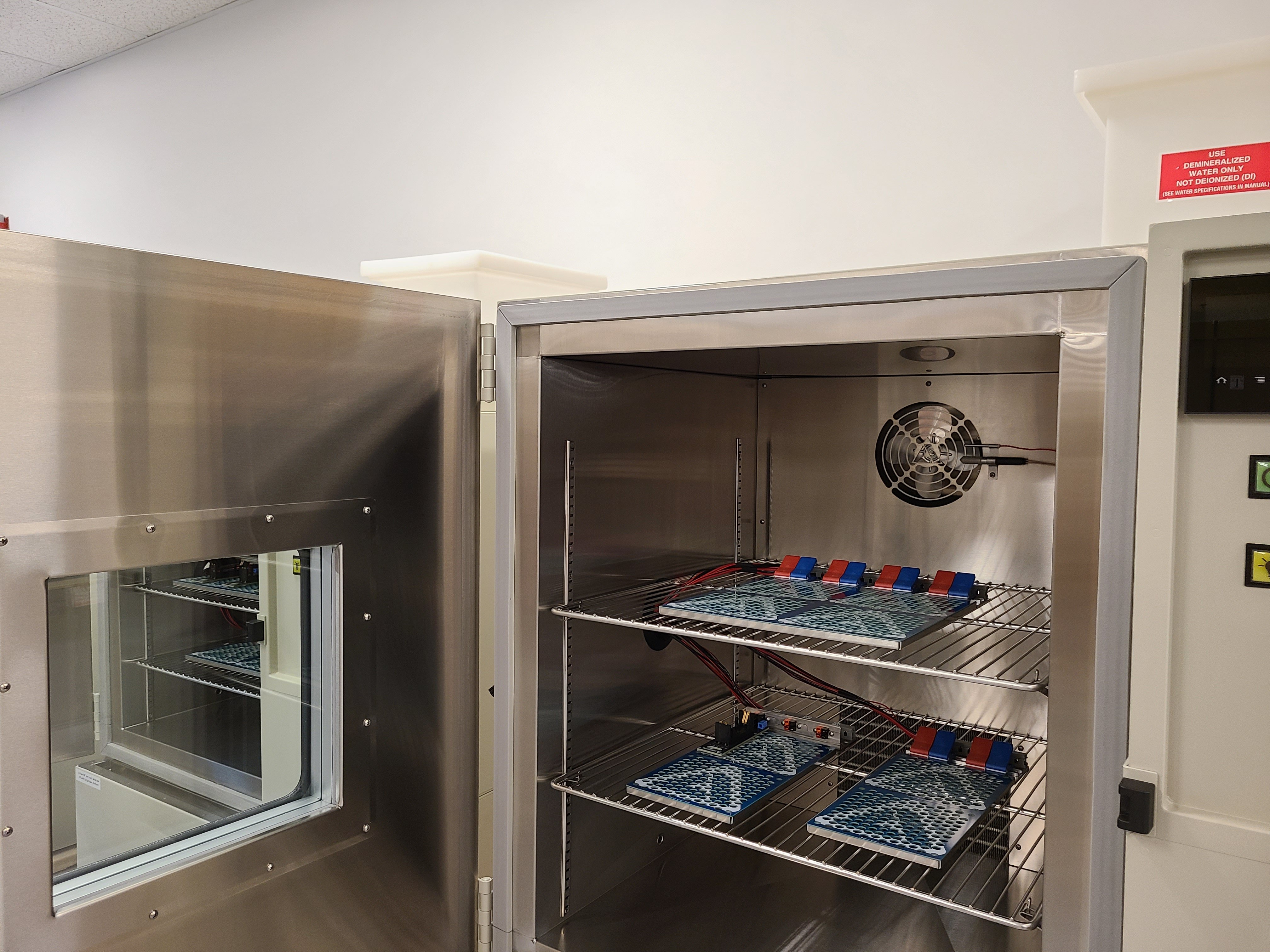 ATPFLEX inside temperature chamber