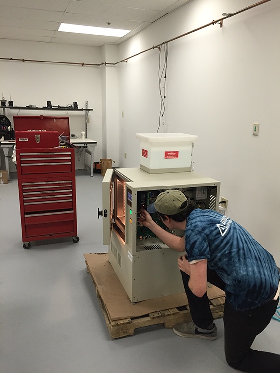 Test Chamber Repair