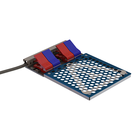 AES Battery Testing Fixture with Clips for Prismatic and Pouch Cells 2 channels