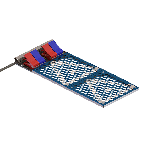 AES Battery Testing Fixture with Clips for Prismatic and Pouch Cells 2 channels