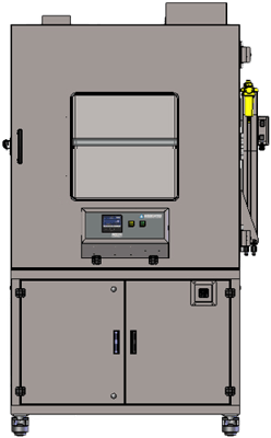 Illustration of man next to for scale