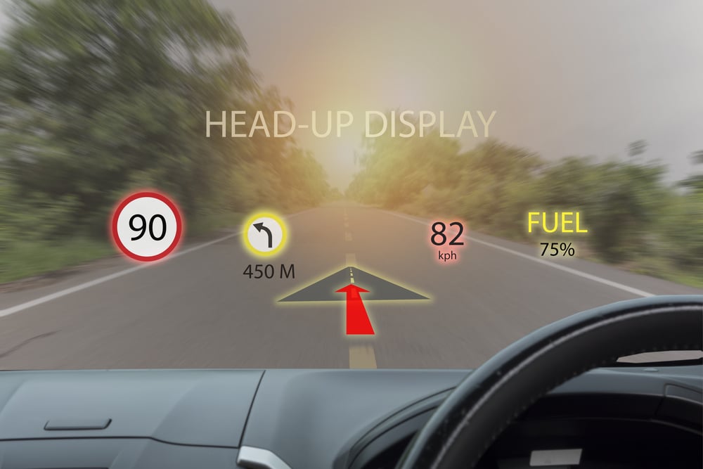 Sensor technology in automotive augmented reality is in the near future.
