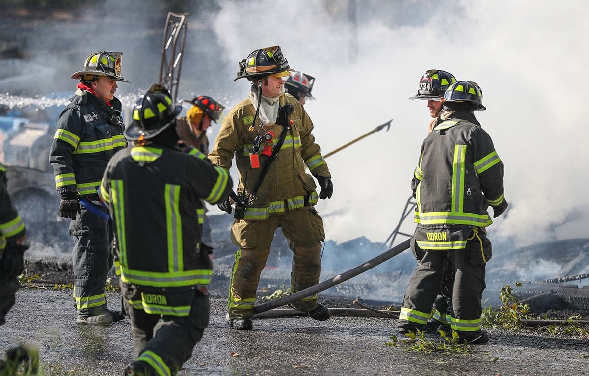 New technology to help track firefighters in burning building can be tested by environmental test chambers manufactured by Associated Environmental Systems 